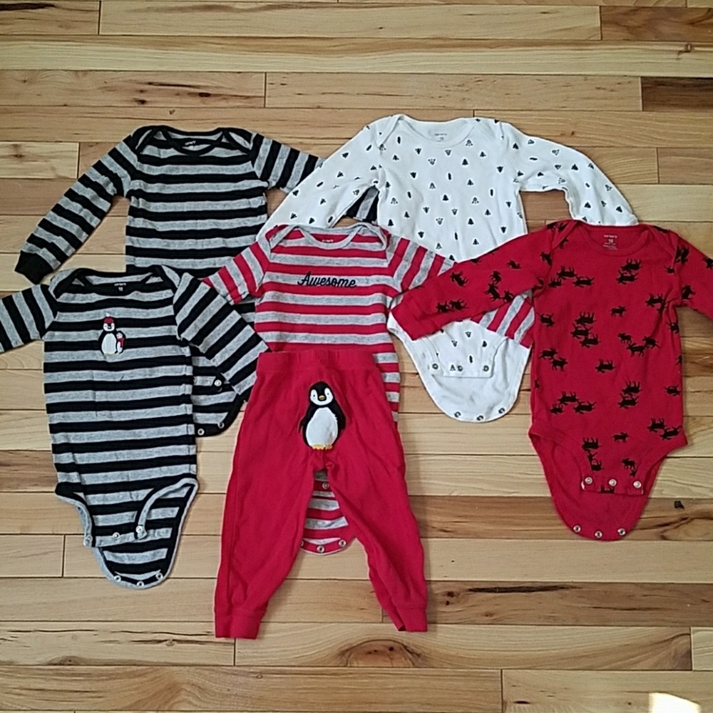 Carter's winter onsies w/ pants